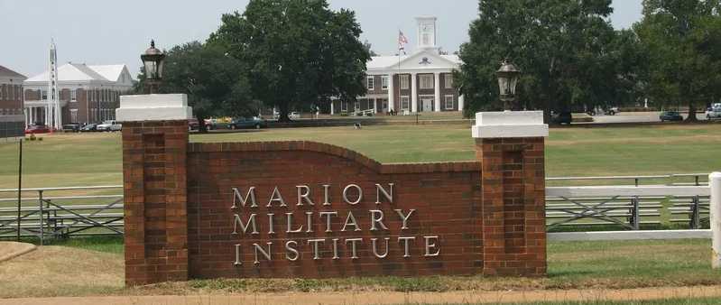 Marion Military Institute Entrance