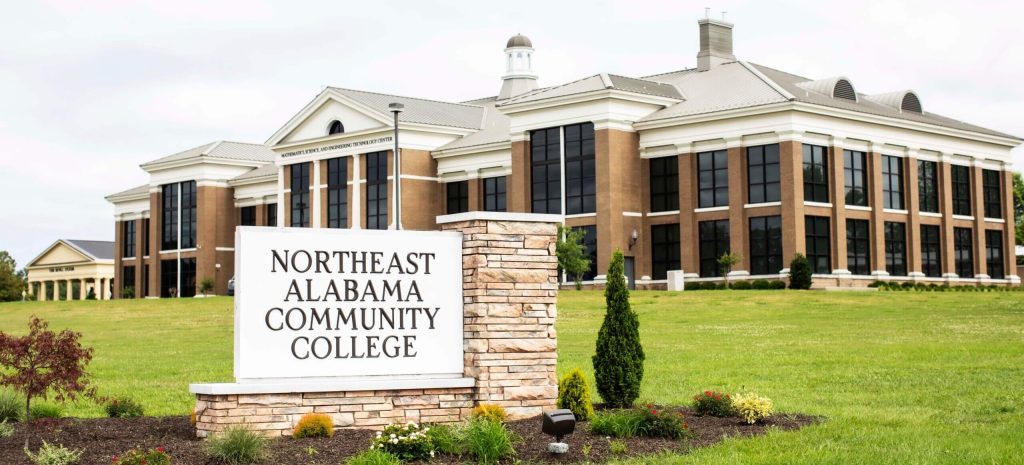 Northeast Alabama Community College Entrance