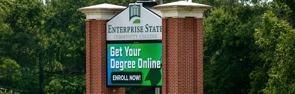 Enterprise State Community College Entrance