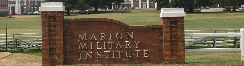 Marion Military Institute Entrance