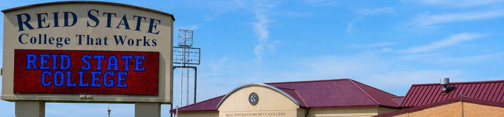 Reid State Community College Entrance