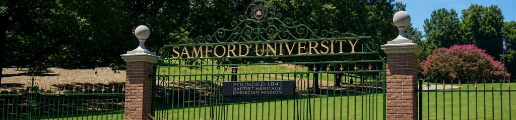 Samford University Entrance